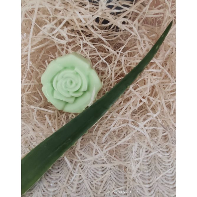 Jabón de Glicerina con Aloe Vera
