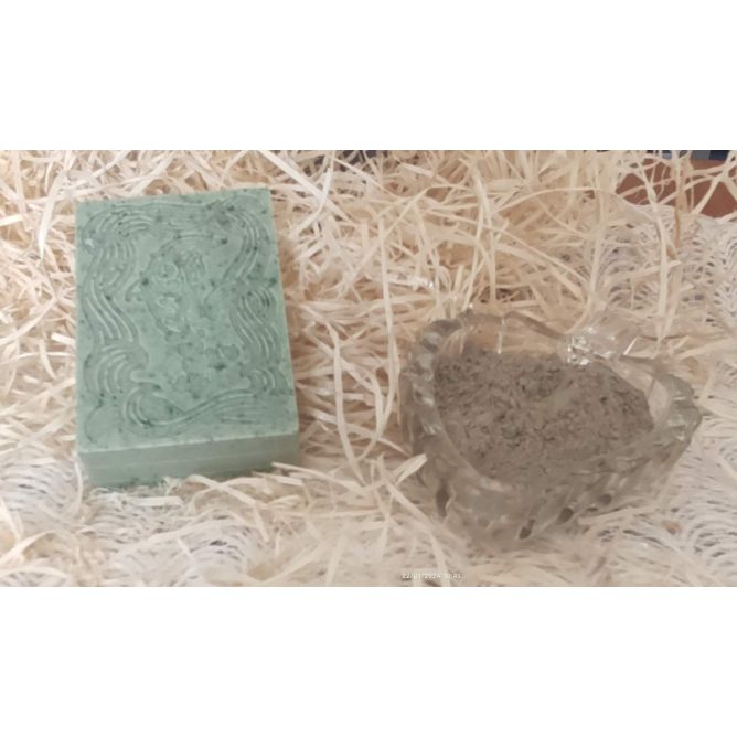 Jabón de Glicerina con Arcilla Verde