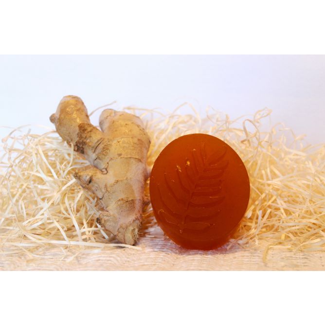 Jabón de Glicerina con Jengibre