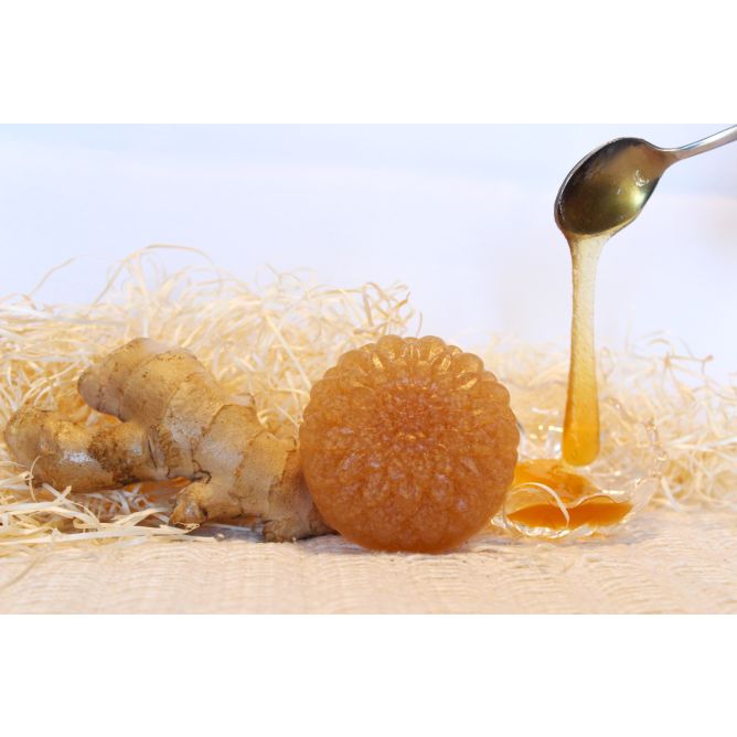 Jabón de Glicerina con Jengibre y Miel