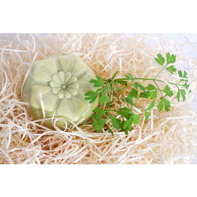 Jabón de Glicerina con Perejil