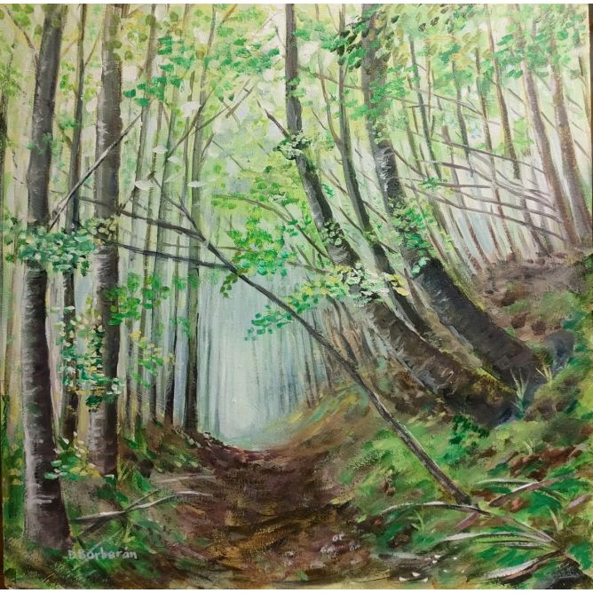 El camino en primavera