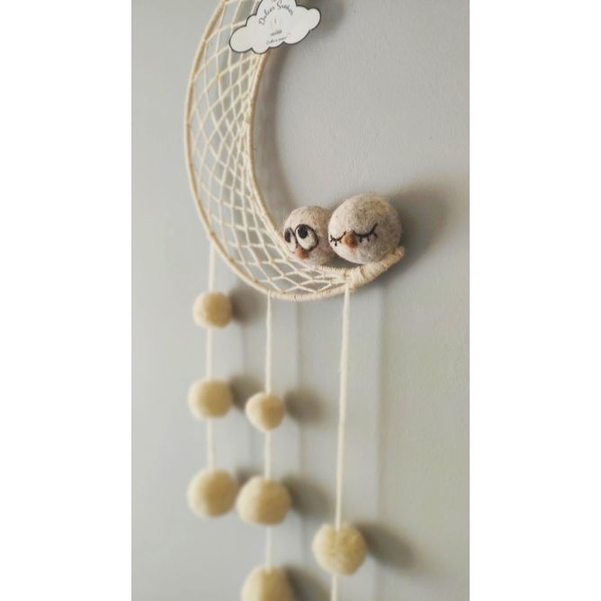 Atrapasueños colgante de Luna