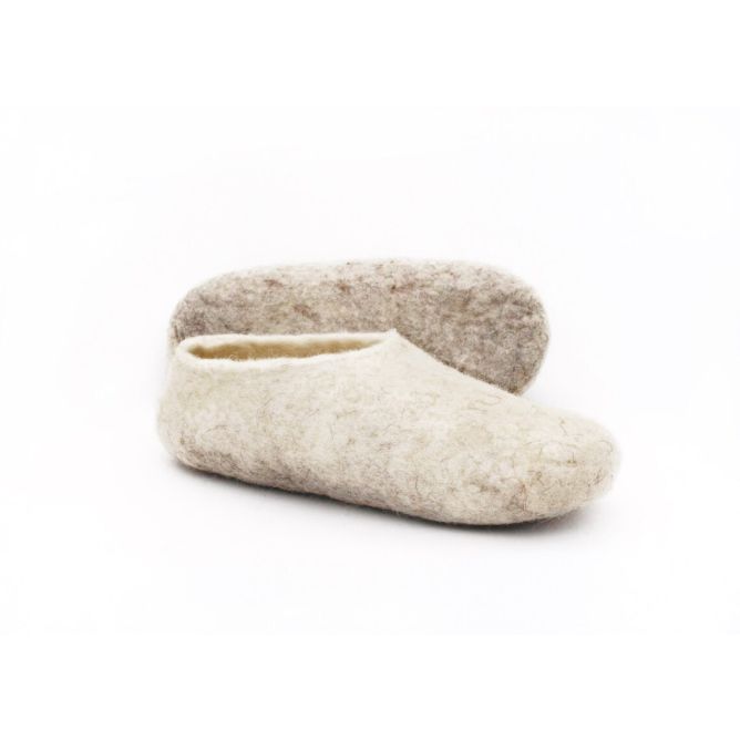 Zapatilla de fieltro de lana de mallorca,  talla 38