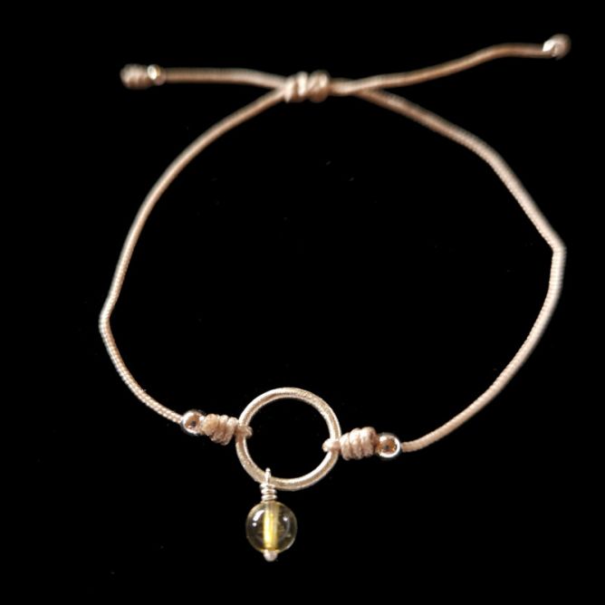 Pulsera Eternity Citrino
