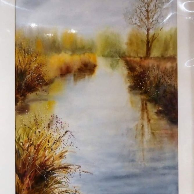 Reflejos en la acequia