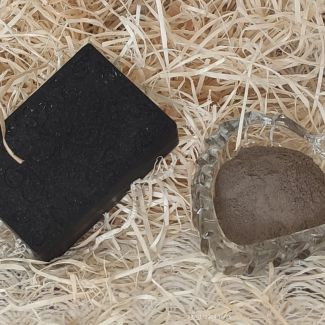 Jabón de Glicerina con Arcilla Negra