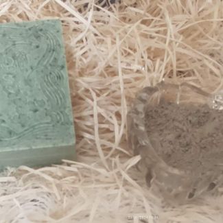 Jabón de Glicerina con Arcilla Verde