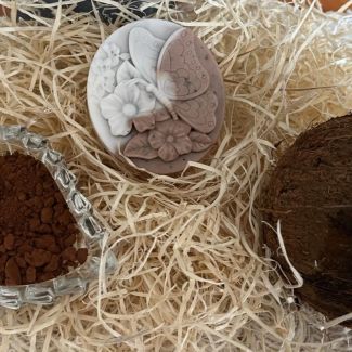 Jabón de Glicerina con Coco y Cacao