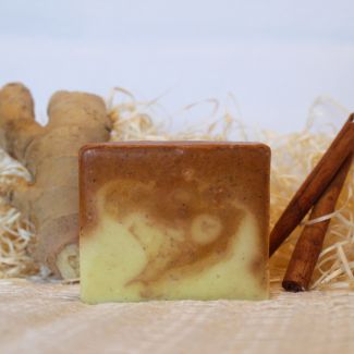 Jabón de Glicerina con Jengibre y Canela