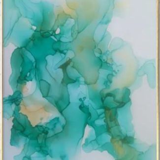 Raíces y Viento | Obra de tinta al alcohol