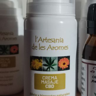 Crema de masaje con C.B.D. 1000 mg