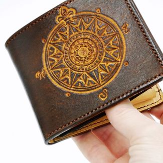 Cartera de piel Poseidon