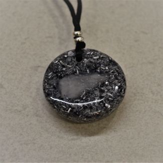 Orgonita colgante gris