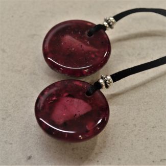 Orgonita colgante rojo