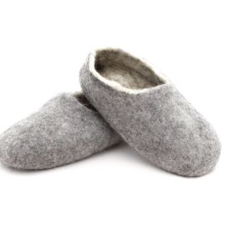 Zapatilla de fieltro de lana de mallorca,  talla 37