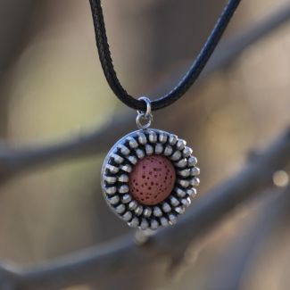 gargantilla redonda,collar redondo,collar lava,collar cremallera, collar pequeño