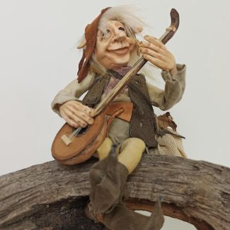 Duendes del bosque, Seres elementales, Ooak Fantasy Art Doll, Hecho a mano, Duende, Seres magicos,