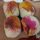 Jabones naturales artesanos cubiertos de lana pura – Esponjas naturales 100%