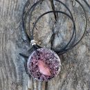 Soft Pink Classic Orgonite Pendant