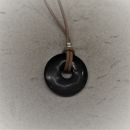 Colgante donut de Shungita