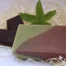 Jabón de Glicerina con Menta y Cacao
