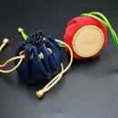 Monedero Basil de piel y serraje