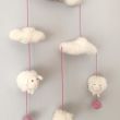 Móvil de Nubes y ovejas