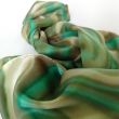 PAÑUELO DE SEDA PARA HOMBRES, pañuelo de seda pintado a mano en verde menta, corbata formal para hombre en verde oliva, regalo de cumpleaños para él, regalo para padre, 52 x 12" 9